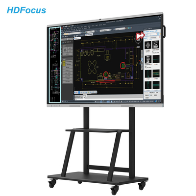 ห้องเรียนอินเตอร์แอคทีฟ 4K ขนาด 98 นิ้ว บอร์ดโต้ตอบอัจฉริยะ
